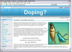 Beschreibung von www.fans-gegen-doping.de