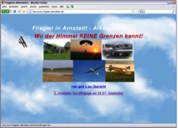 Beschreibung von www.flugplatz-alkersleben.de