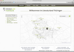 Website in neuem Fenster ffnen - Portal stellt Lebensstationen und literarische Spielorte vor