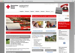 Beschreibung von www.lv-thueringen.drk.de