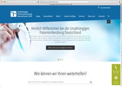 Beschreibung von www.patientenberatung.de